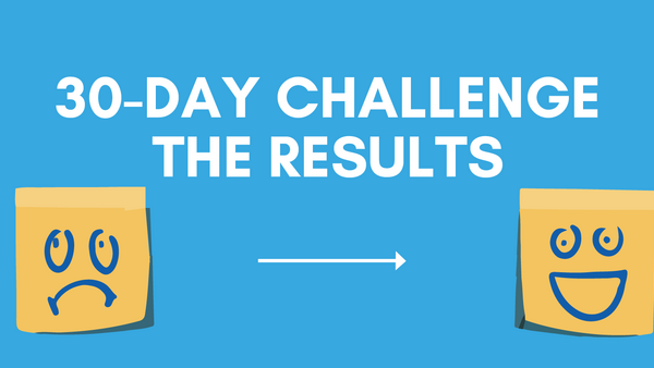 30-Day Challenge: The results