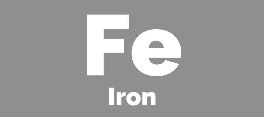 Chemical symbol for iron