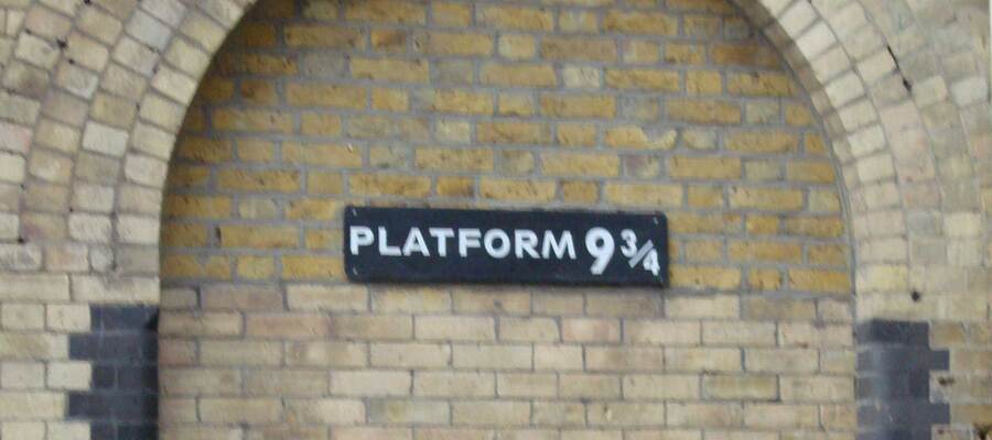 Platform 9 and three-quarters